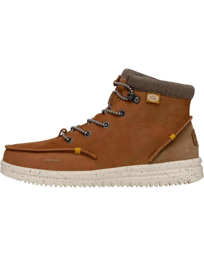 Botas de Hombre HEY DUDE BOTA DE HOMBRE BRADLEY LEATHER DE RESISTENTE AL AGUA COGNAC