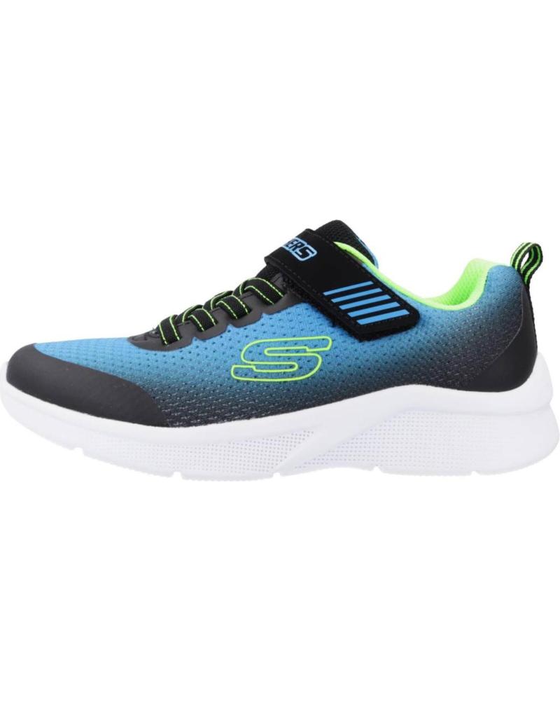 Deportivas de Niño SKECHERS 403826L MICROSPEC ZORVA AZUL