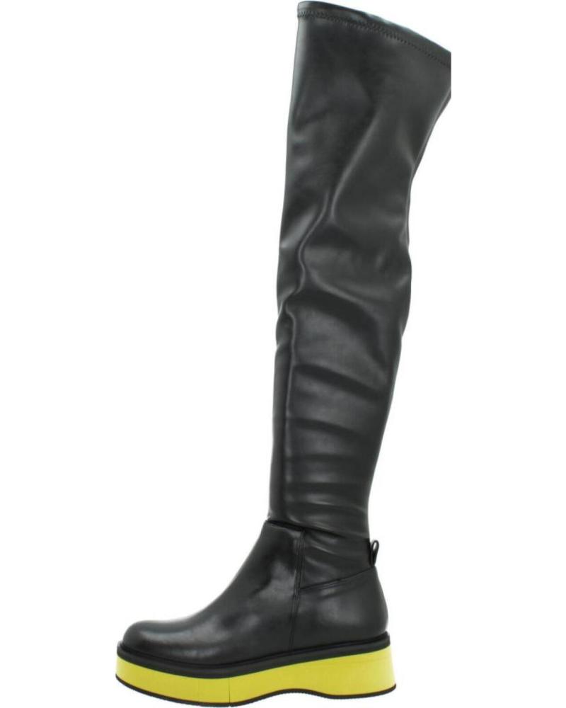 Botas de Mujer PALOMA BARCELO ESME STRECH VEGAN LEATHER NEGRO