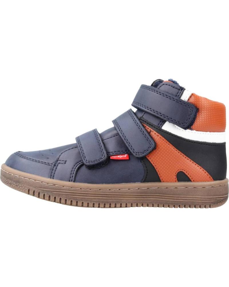 Botines de Niño KICKERS LOHAN NOIR AZUL