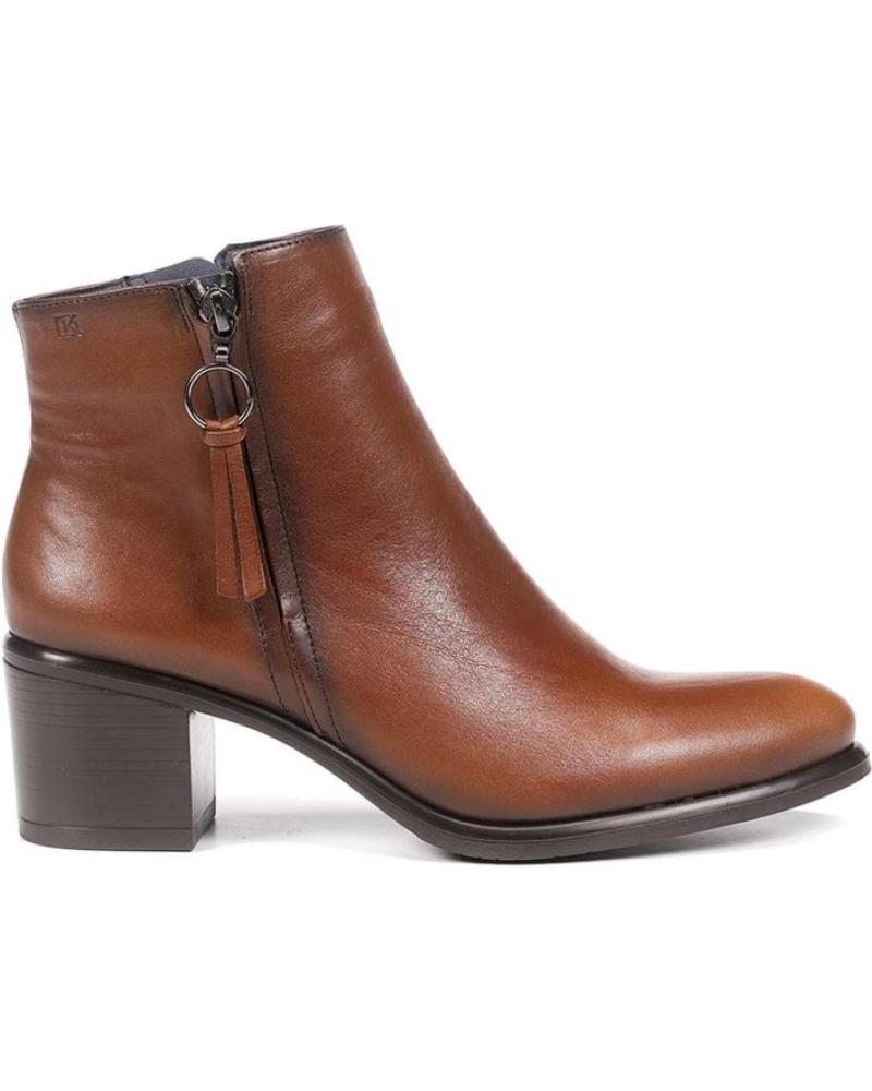 Botines de Mujer DORKING BOTIN DE TACON PIKOLINOS CUERO