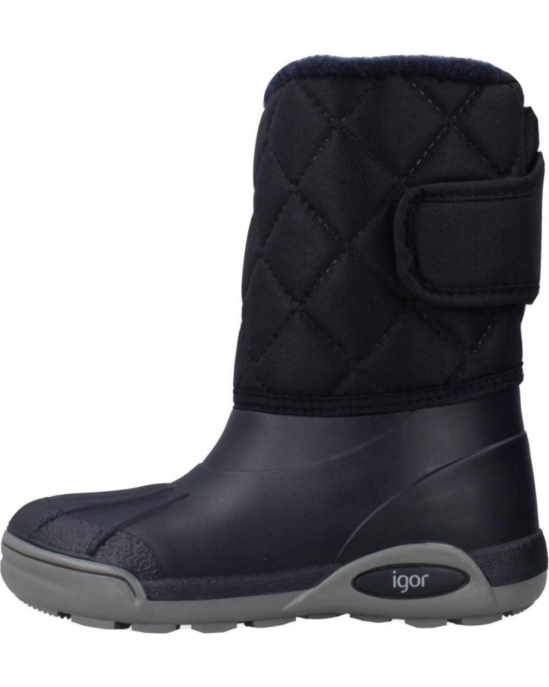 BOTAS IGOR W10209 ACOLCHADAS AZUL MARINO AZUL