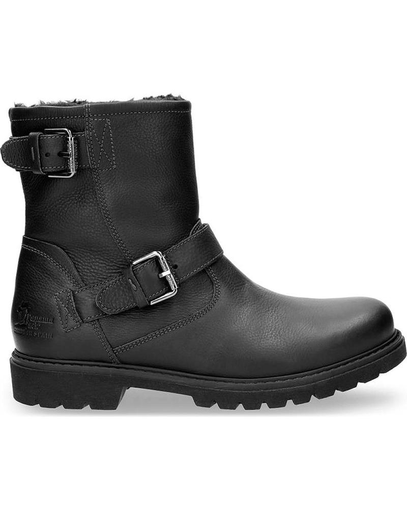 Botas de Hombre PANAMA JACK FAUST C27 NAPA GRASS NEGRO - BLACK
