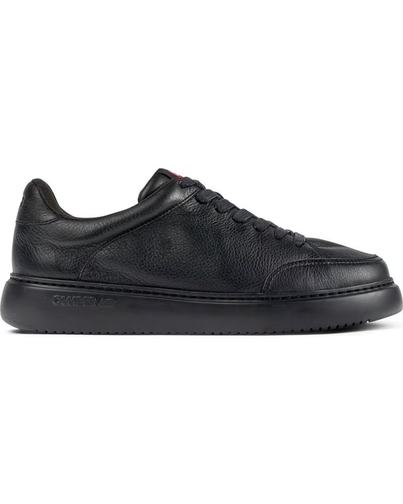 Camper Zapato Casual de Piel con Cordoneras Negro