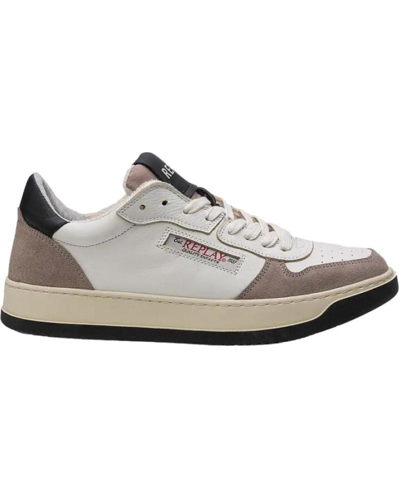 Zapatillas deporte de Hombre REPLAY RELOAD SUEDE 2 RZ3R0025L BLANCO