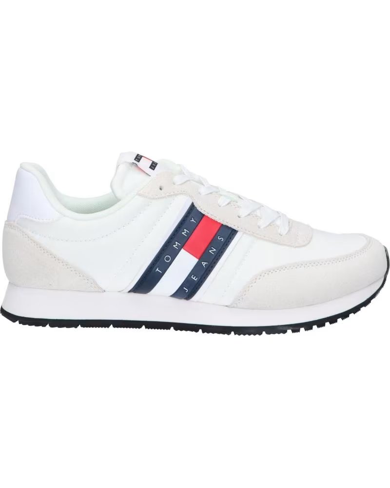 Tommy Hilfiger EM0EM01351 Runner Casual Ess Ybr White