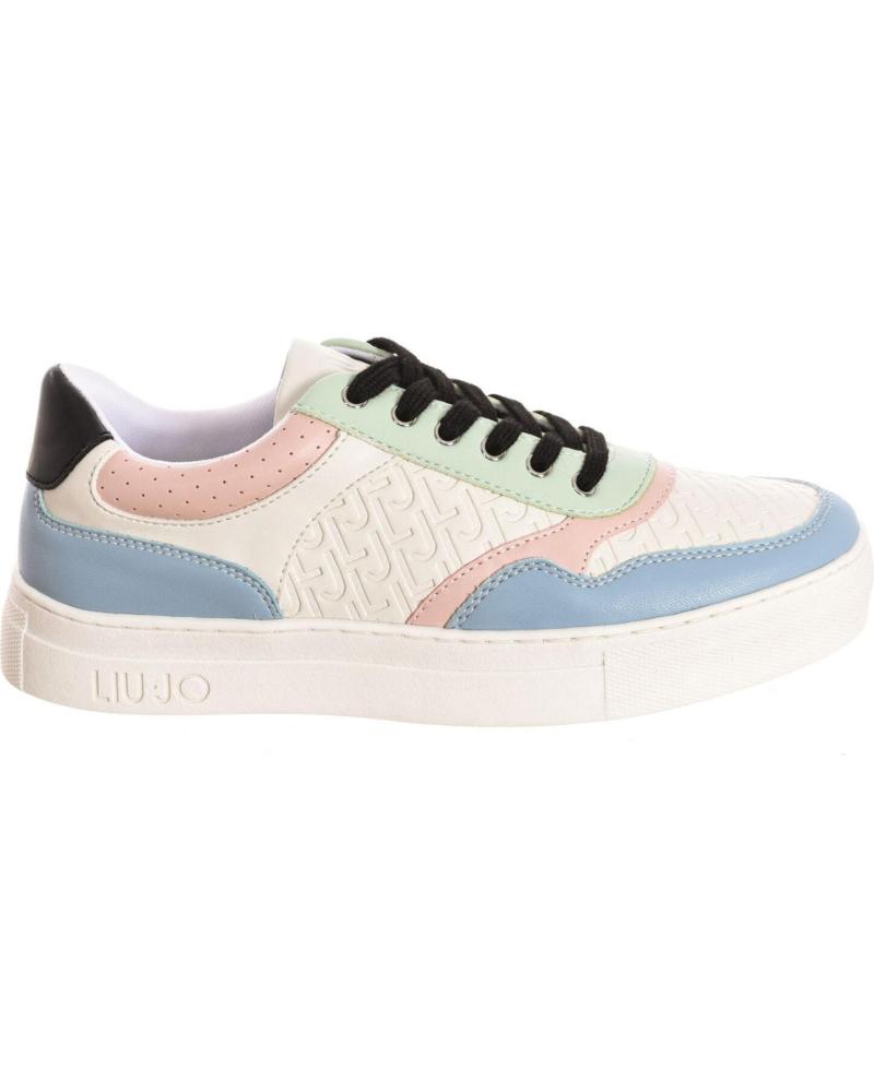 Zapatillas deporte de Mujer LIU JO ALICIA 505 - SNEAKER CLASICA MUJER ROSA-VERDE-AZUL