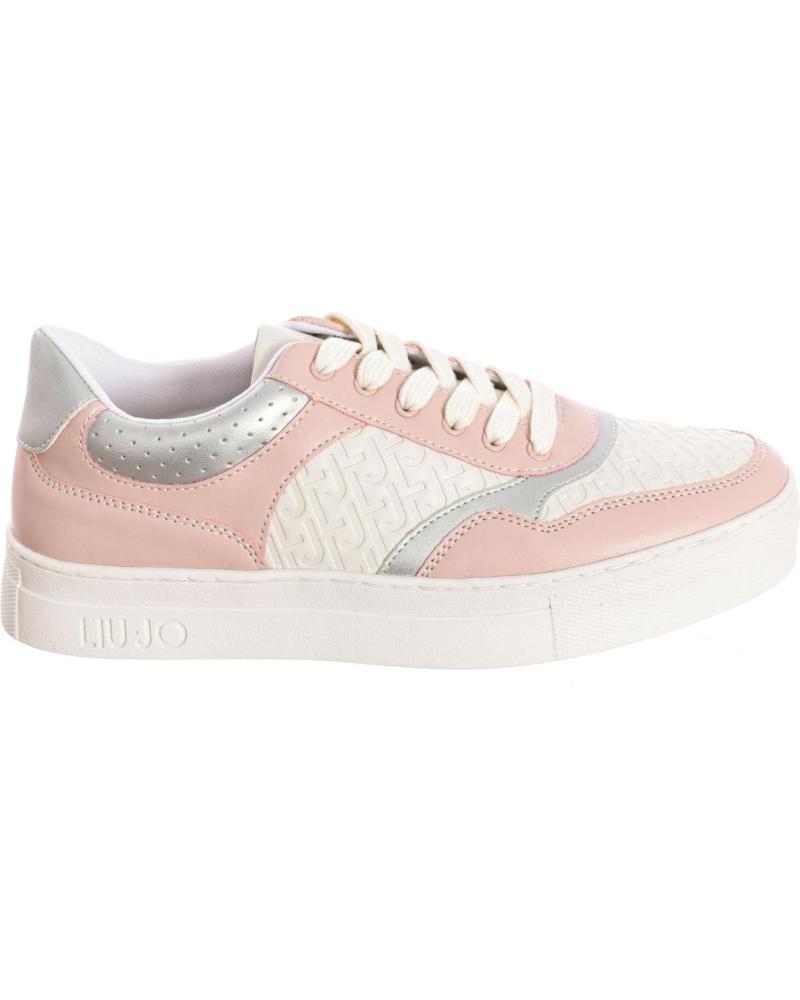 Zapatillas deporte de Mujer LIU JO ALICIA 505 - SNEAKER CLASICA MUJER ROSA-AZUL-BLANCO