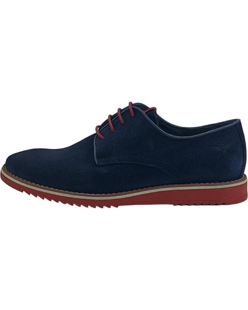Sapatos de Homem BUITTOS OF COLORS BLUCHER PIEL ANTE 13008 MARINO