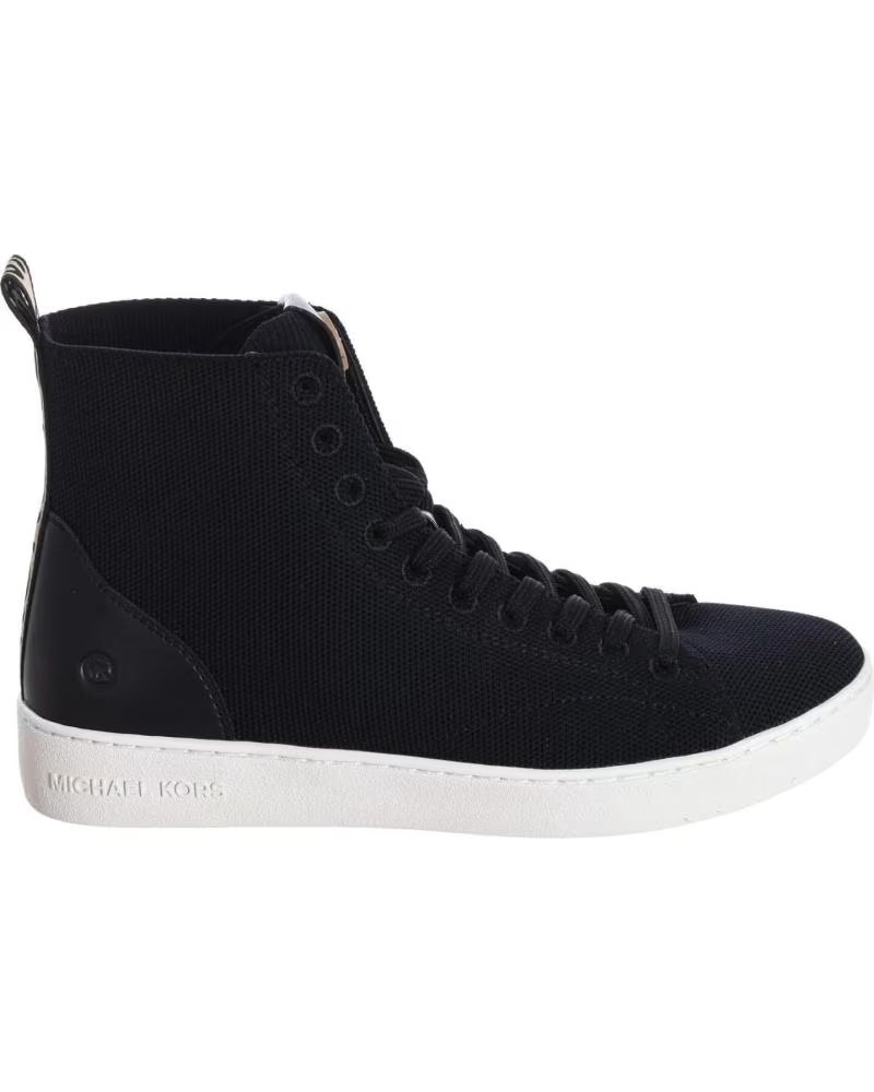 Michael Kors Zapatilla Sneaker Evy Abotinada T2NVFS2D Mujer Negro