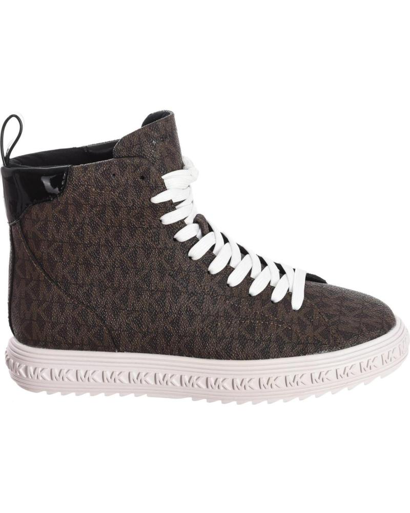Zapatillas deporte de Mujer MICHAEL KORS ZAPATILLA SNEAKER GROVE ABOTINADA F2GVFE6B MUJER MARRóN