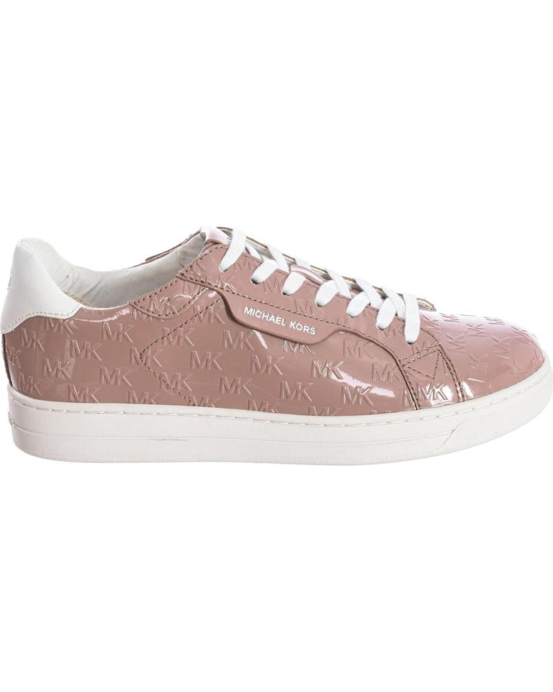 Zapatillas deporte de Mujer MICHAEL KORS ZAPATILLA SNEAKER KEATING CHAROL R2KEFS1M MUJER ROSA PALO