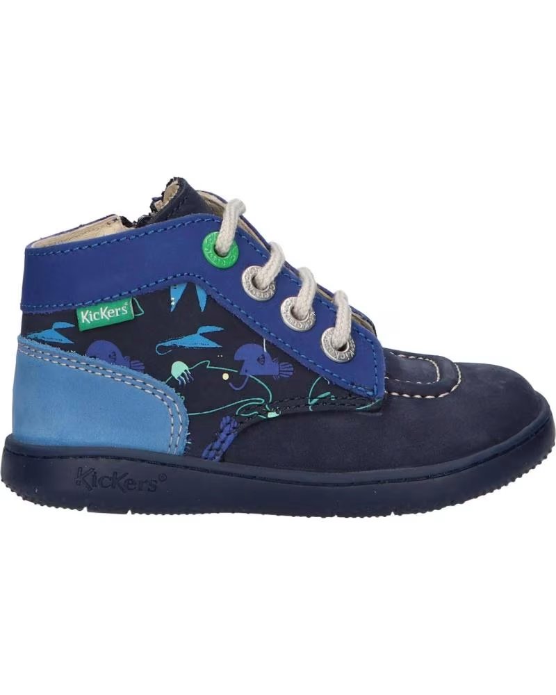 de kickers 947581-10 kickbonzip 102 marine imprime