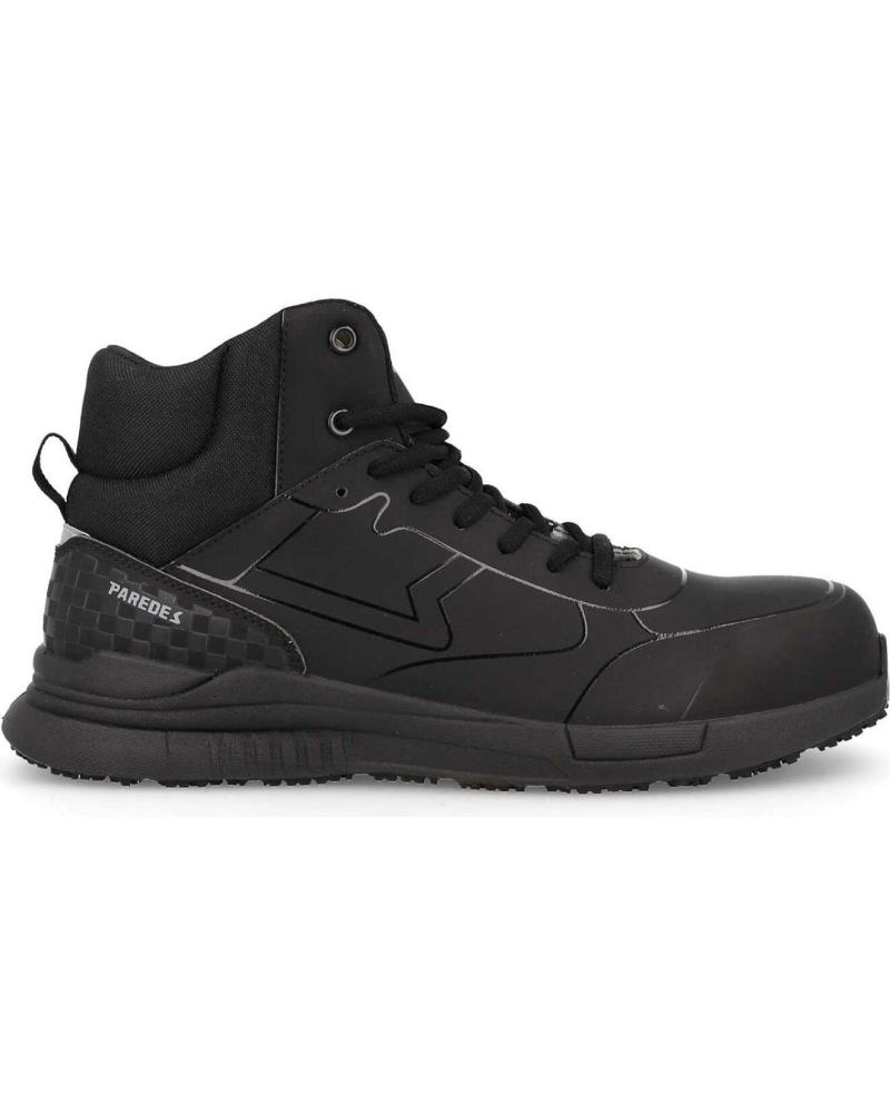 Zapatos de Mujer y Hombre PAREDES ZAPATILLAS DE SEGURIDAD CERIO MAXIMA PROTECCION NEGRO NEGRO