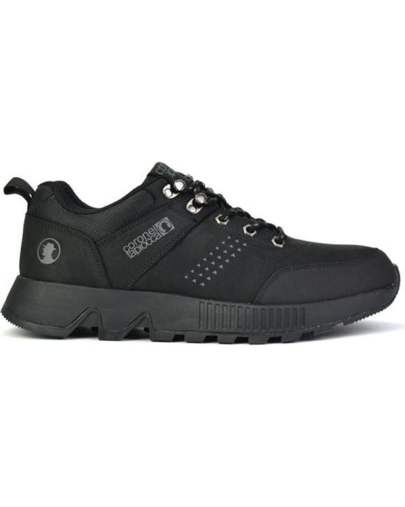 Zapatillas deporte de Hombre CORONEL TAPIOCCA CABALLERO NOBUCK NEGRONOBUCK NEGRO