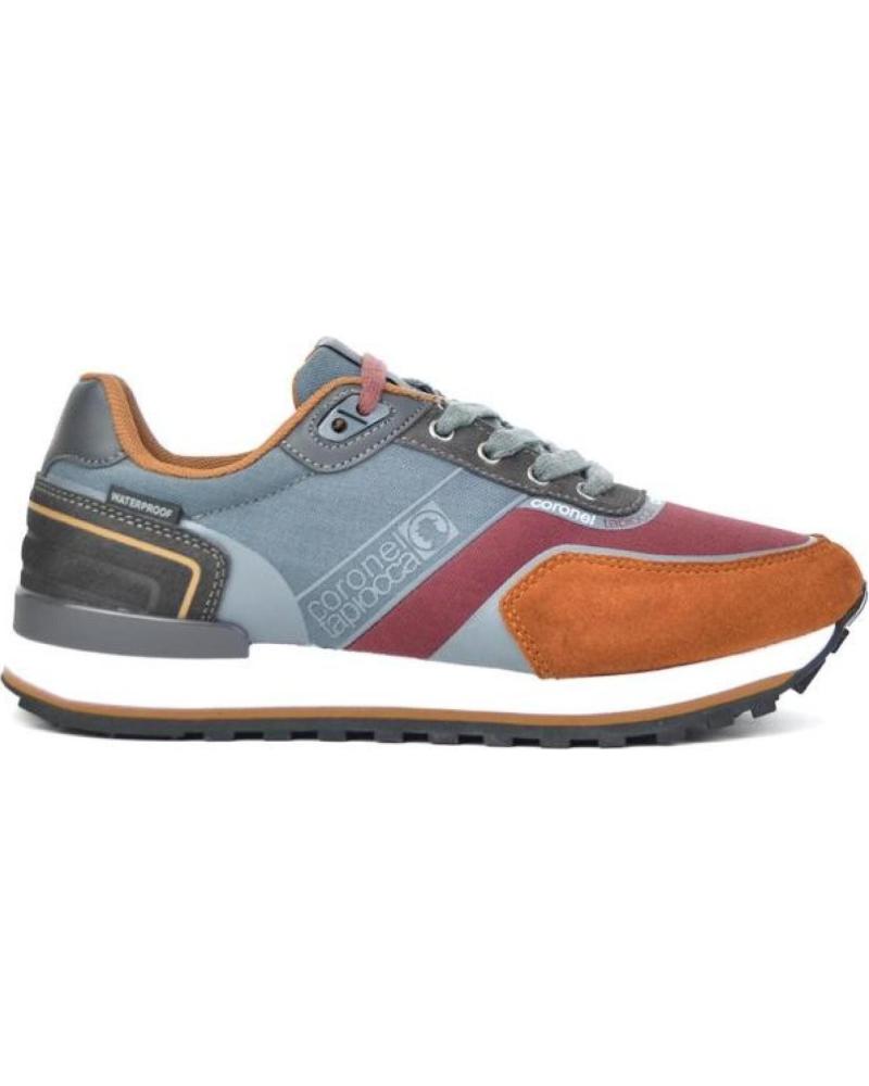 Zapatillas deporte de Hombre CORONEL TAPIOCCA SPORT CABALLERO GRIS-CAMELGRIS-CAMEL