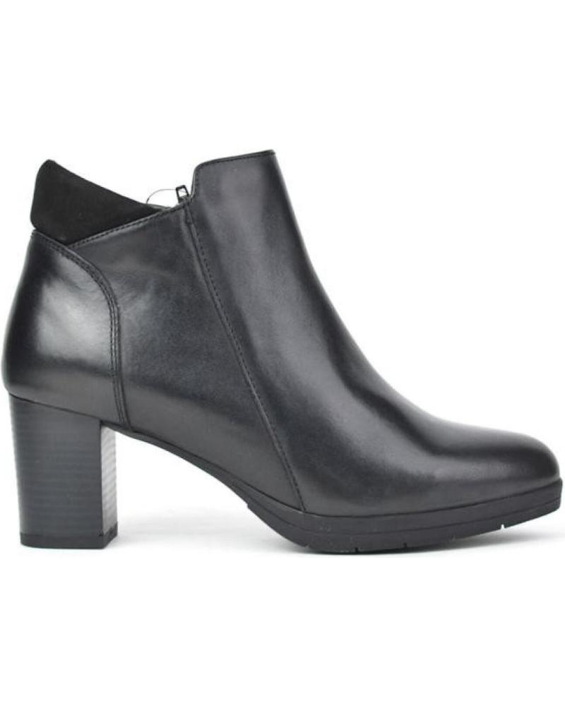 Botines de Mujer KANGAROOS BOTIN TACON ALTO PIEL NEGROPIEL NEGRO