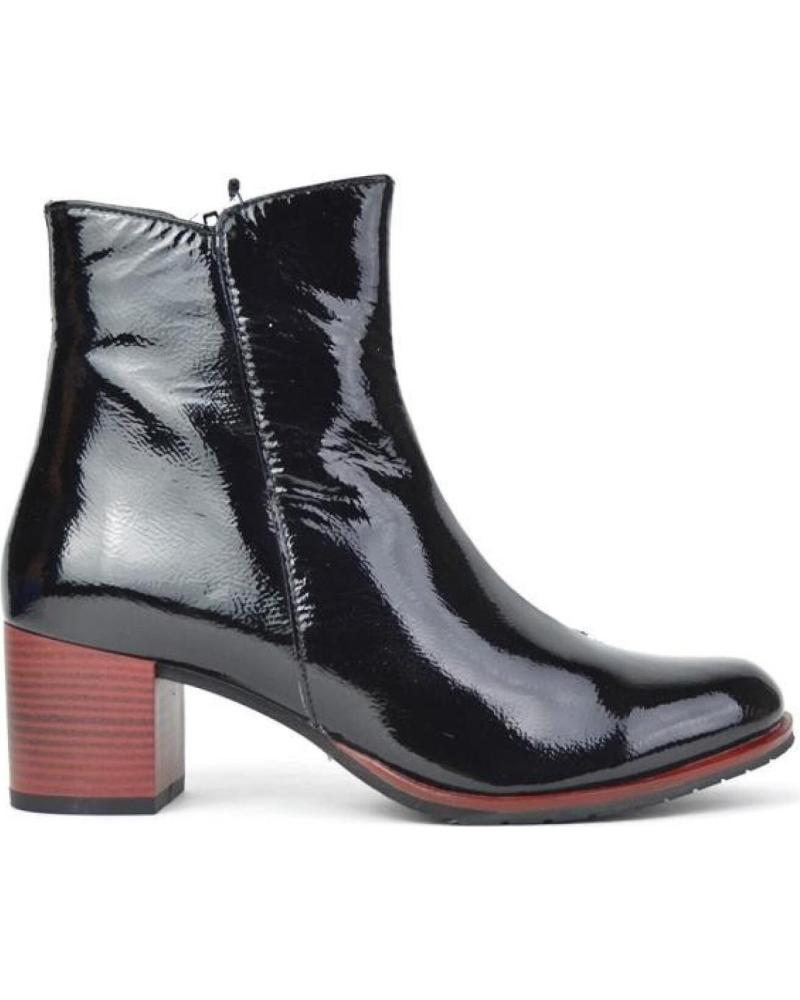 Botines de Mujer KANGAROOS BOTIN SENORA CHAROL NEGROCHAROL NEGRO