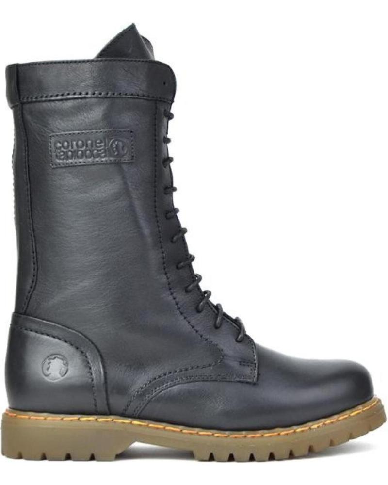 Botas de Mujer CORONEL TAPIOCCA BOTA SENORA PIEL NEGROPIEL NEGRO