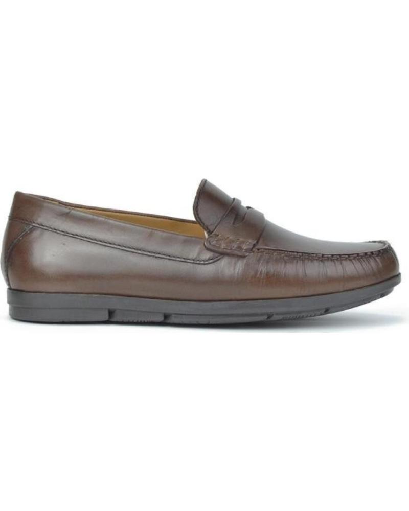 Mocasines de Hombre KANGAROOS MOCASIN CABALLERO PIEL MARRONMARRON