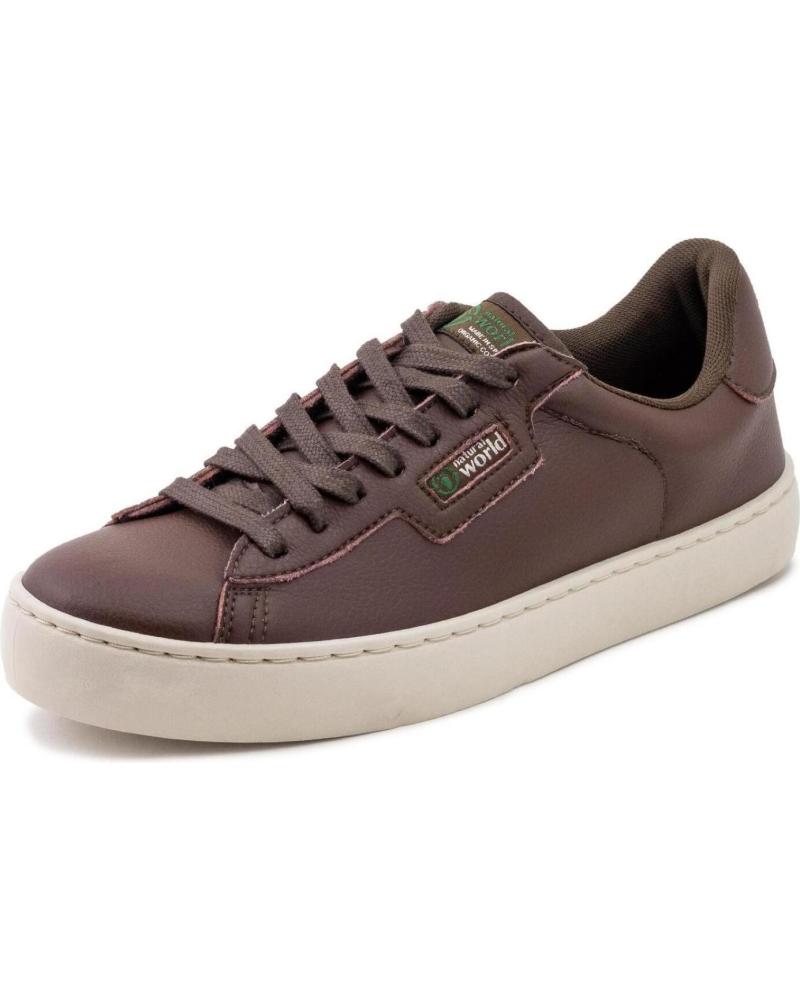 Deportivas de Hombre y Niño NATURAL WORLD ZAPATILLA UNISEX VEGANA 8802 U CALI DE MARRON