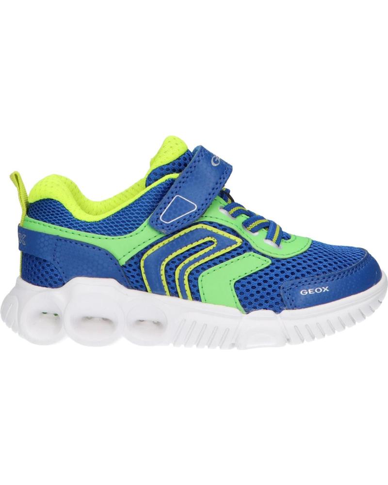 Deportivas de Niño GEOX J25GAB 014CE J WROOM C4344 ROYAL-LIME