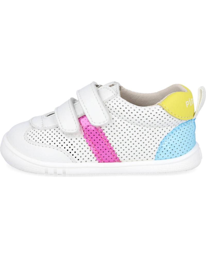 Deportivas de Niña L&R SHOES LR SHOES PF350-4 CALZADO RESPETUOSO IN BLANCO-FUXIA