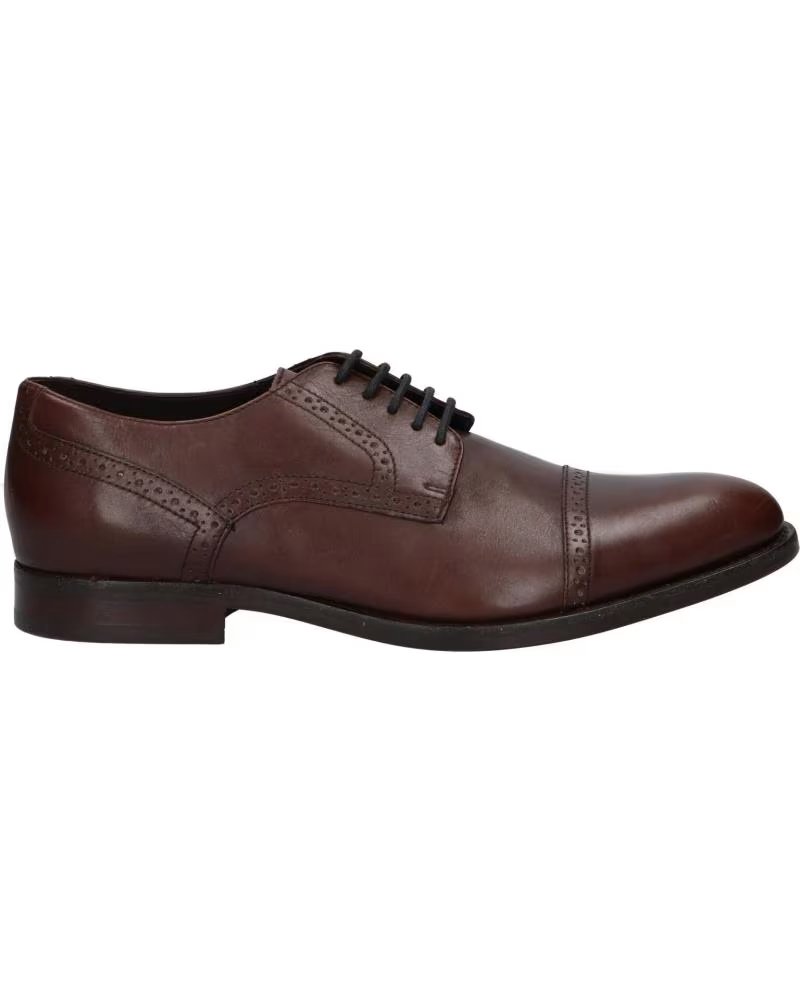 Zapatos de Hombre Geox U35E3B 00043 U Hampstead C6006 Dk Brown