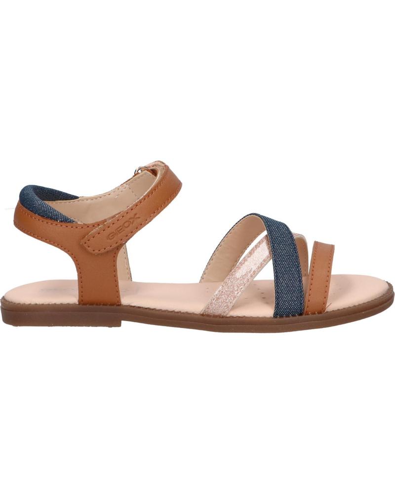 Sandalias de Mujer y Niña GEOX J5235D 0BC09 J SANDAL KARLY C6N4B COGNAC-AVIO