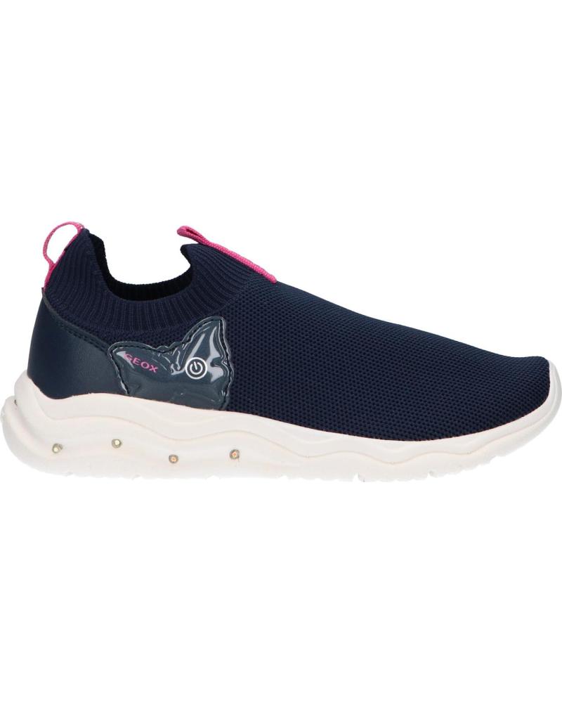 Deportivas de Niña GEOX J35GUB 06KBC J PHYPER C4268 NAVY-FUCHSIA