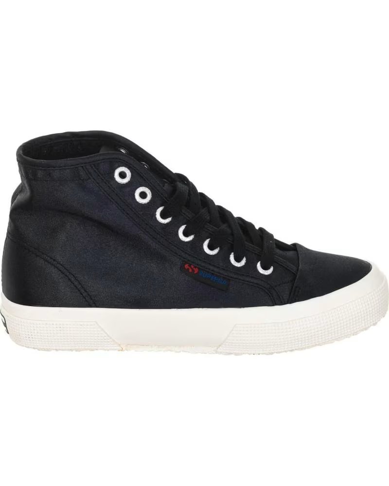 Superga Zapatillas Deportivas Abotinadas By Alexa Chung S00EN40 Muje Negro