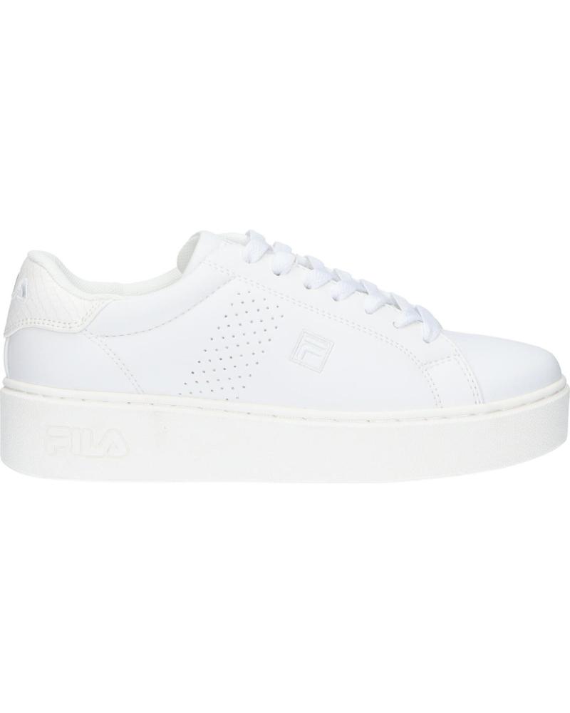 Zapatillas deporte de Mujer y Niña y Niño FILA 1011202 1FG CROSSCOURT WHITE