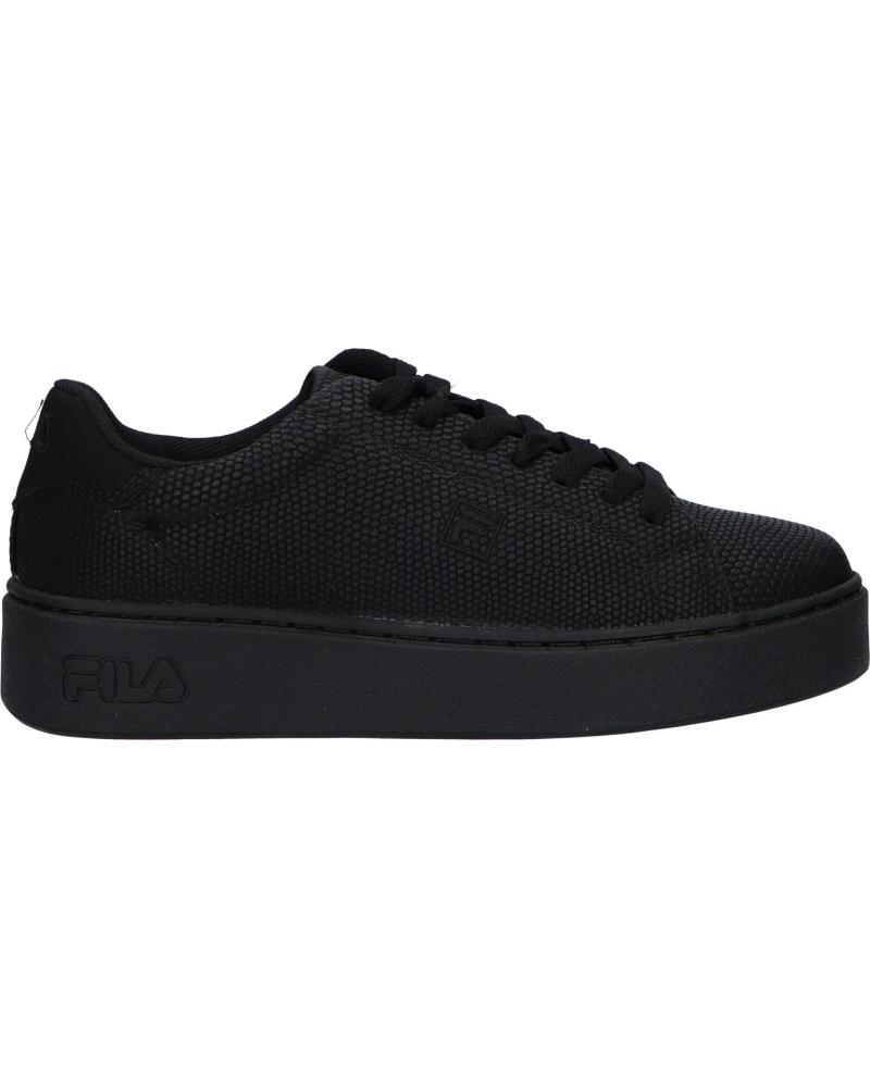 Zapatillas deporte de Mujer y Niña y Niño FILA 1011202 25Y CROSSCOURT BLACK
