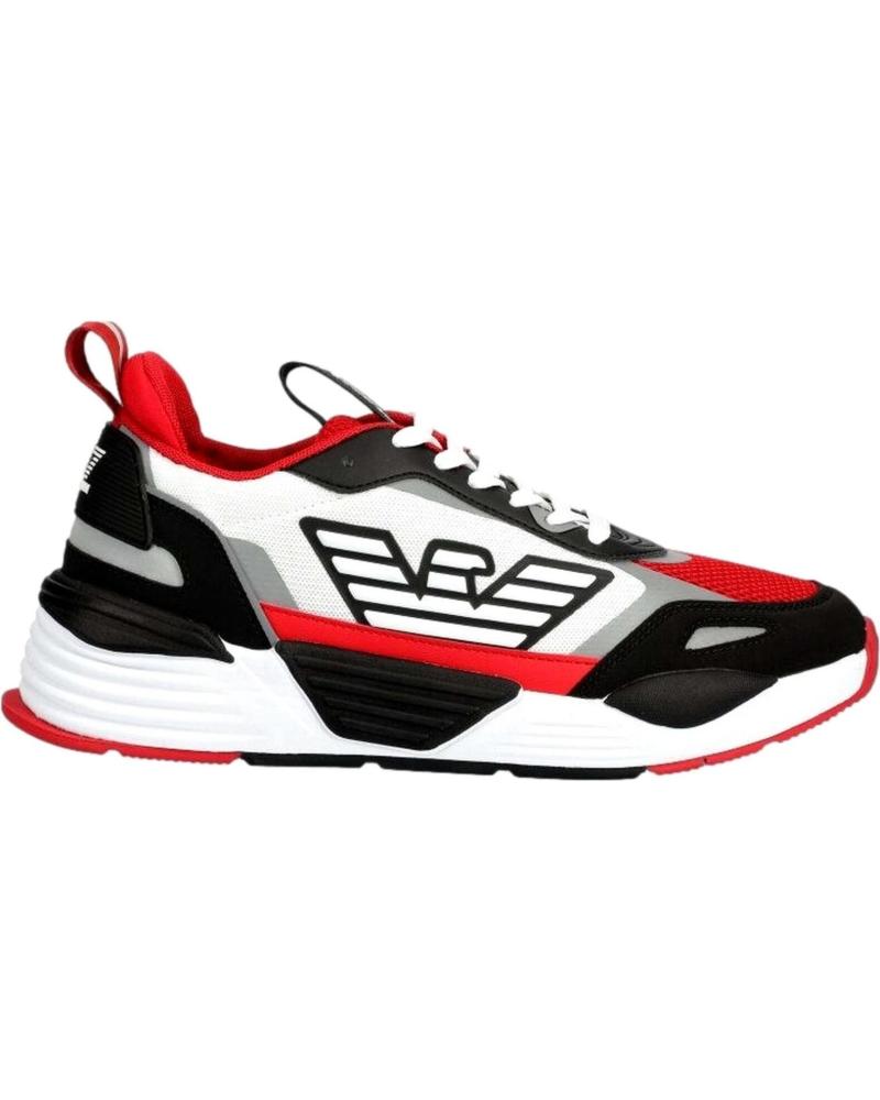 Zapatillas deporte de Hombre EMPORIO ARMANI ZAPATILLAS SNEAKER ROJO