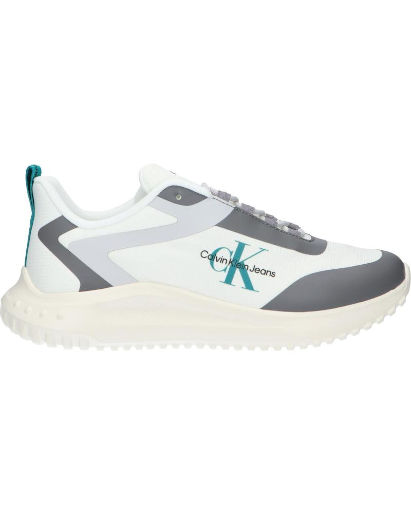 Zapatillas deporte de Hombre CALVIN KLEIN YM0YM00968 EVA RUNNER 0LF B WHITE-CREAMY WHITE