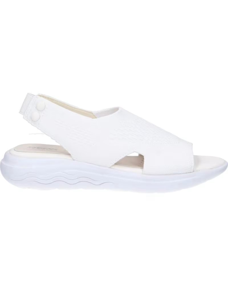 Sandalias de Mujer Geox D25SVD 0006K D Spherica EC5 C1000 White – imagen 2