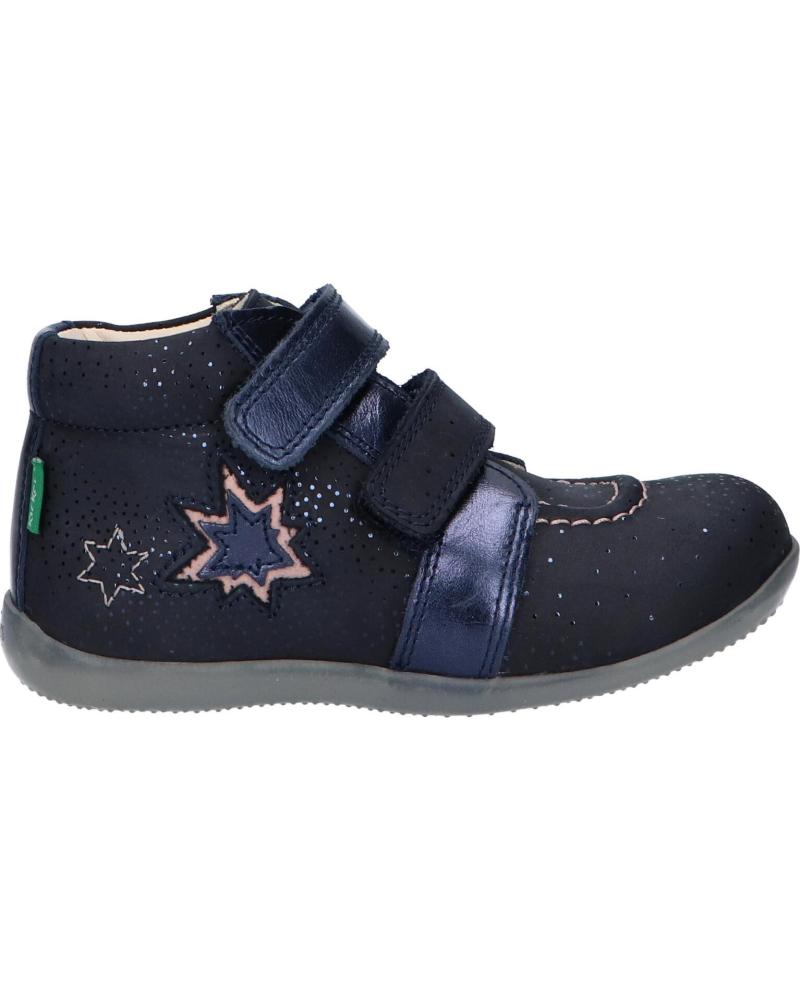 Botines de Niña KICKERS 829620-10 BANGGY 103 MARINE BRILLANT