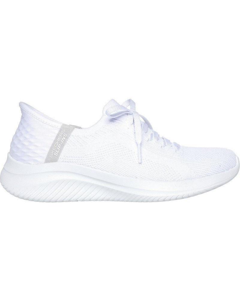 Deportivas de Mujer y Niña SKECHERS ULTRA FLEX 3 0 BRILLIANT 149710 ZAPATILLAS CORDONE WHT