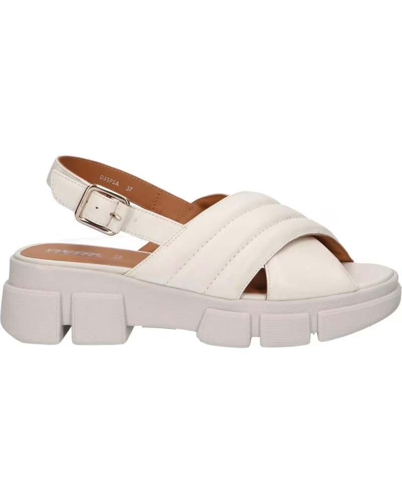 Sandalias de Mujer Geox D Lisbona a Blanco – imagen 2