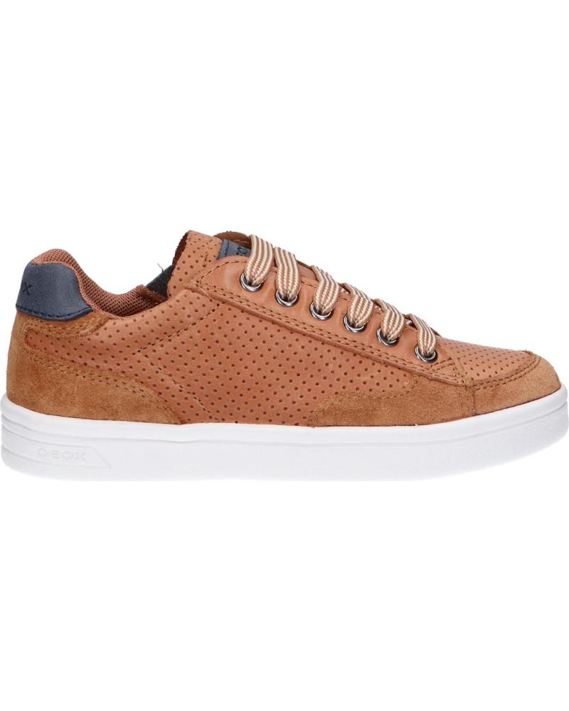 Deportivas de Niño GEOX J255VB 0CL22 J DJROCK C6176 COGNAC-NAVY