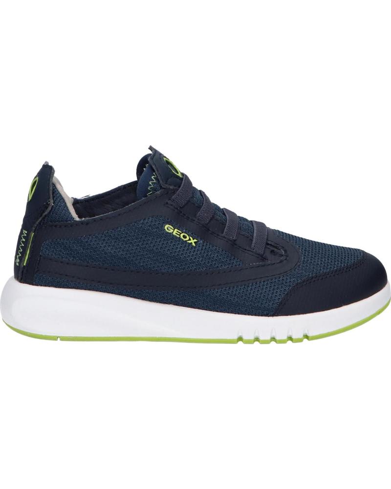 Deportivas de Niño GEOX J25BNA 07TBC J AERANTER CF43S NAVY-LIME GREEN