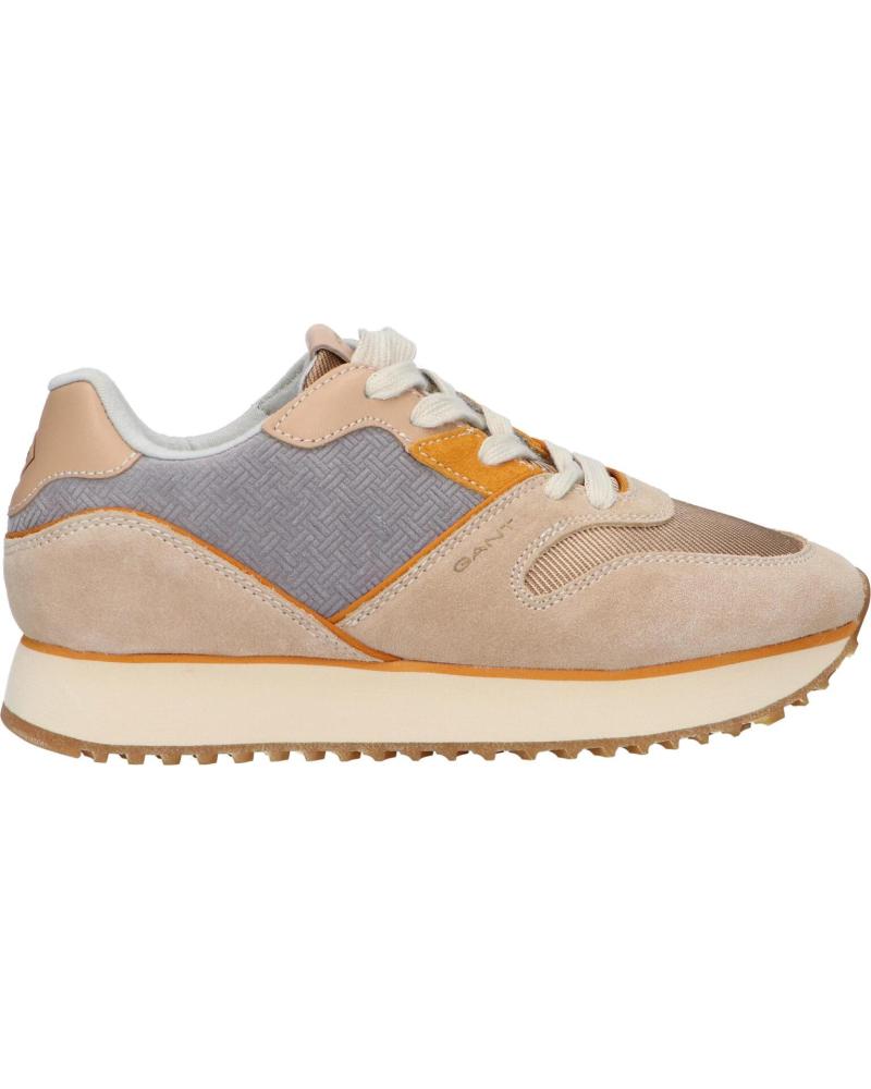Zapatillas deporte de Mujer y Niño GANT 21533840 BEVINDA G101 BEIGE
