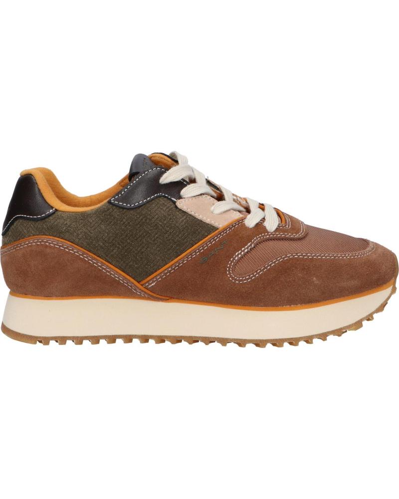 Zapatillas deporte de Mujer y Niño GANT 21533840 BEVINDA G413 TAN DK OLIVE