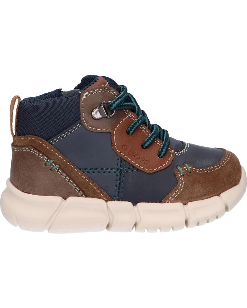 Botines de Niño GEOX B042TA 022BC B FLEXYPER C0947 BROWN-NAVY