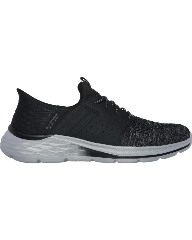 Zapatillas deporte de Hombre SKECHERS ZAPATILLAS GARNER-NEWICK NEGRO