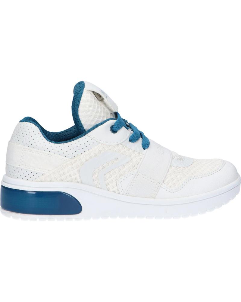 Zapatillas deporte de Mujer y Niña y Niño GEOX J927QB 01454 J XLED C1ZJ4 WHITE-PETROL