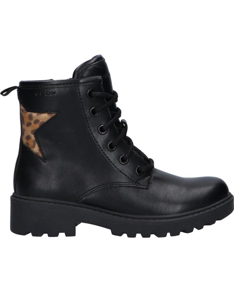 Botas de Niña GEOX J9420G 000BC J CASEY C9999 BLACK
