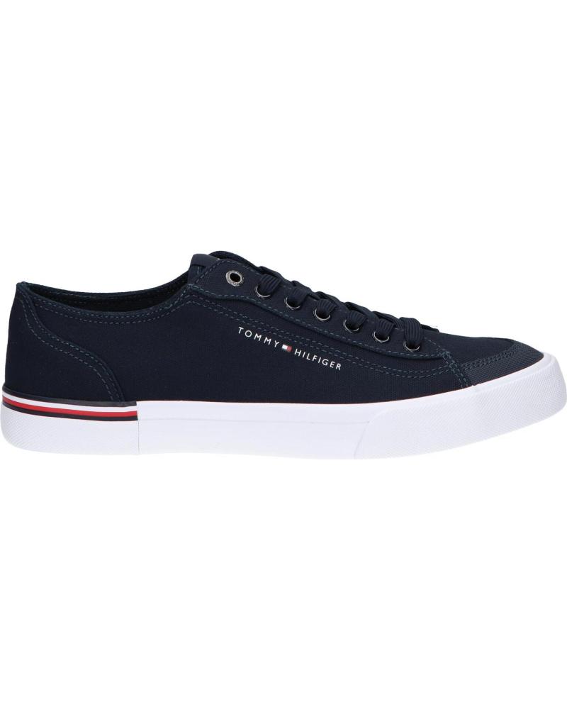 Zapatillas deporte de Hombre TOMMY HILFIGER FM0FM04954 CORPORATE VULC CANVAS DW5 DESERT SKY