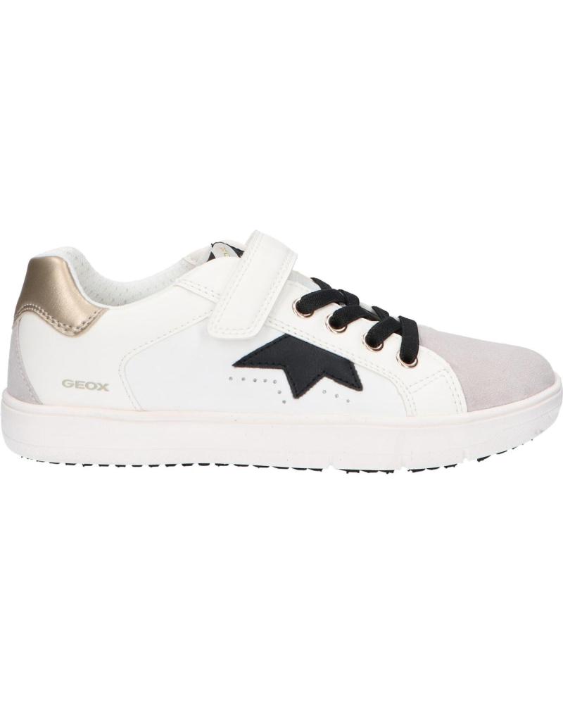 Deportivas de Niña GEOX J35DWA 08554 J SILENEX C0588 WHITE-PLATINUM