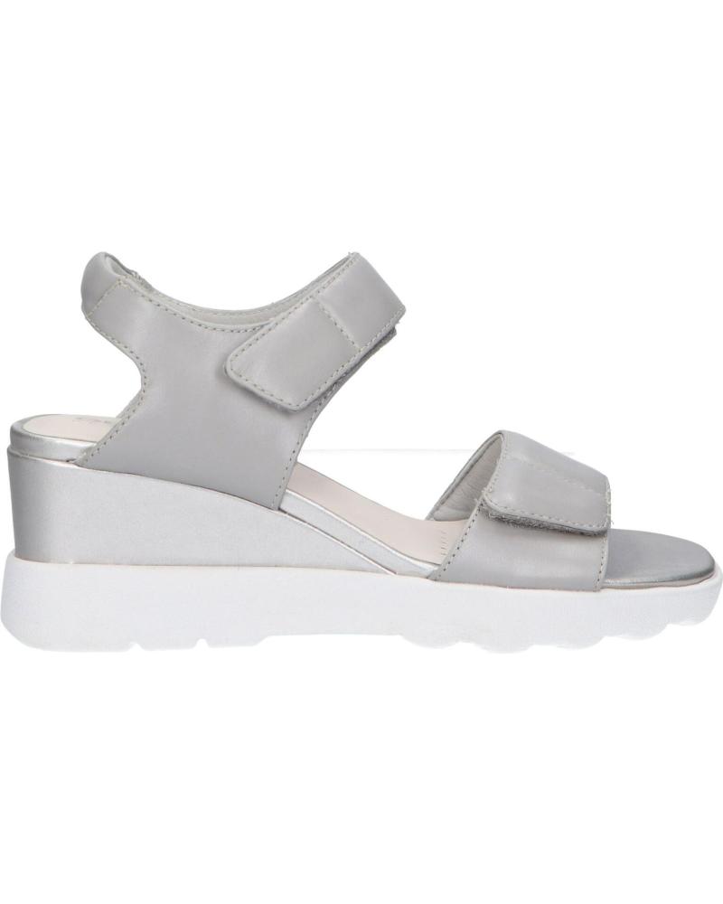 Sandalias de Mujer GEOX D35G0C 00085 D SPHERICA EC6 C1355 LT GREY-SILVER